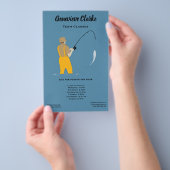 魚釣り チラシ (ハンドル)