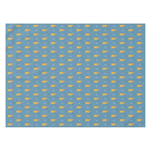 魚釣り テーブルクロス (正面(横))