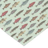 魚釣り テーブルランナー (コーナー)