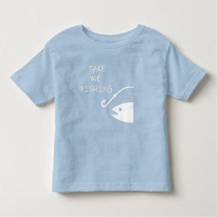 魚釣り トドラーTシャツ