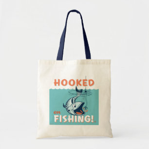 魚釣り トートバッグ