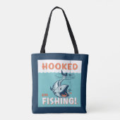 魚釣り トートバッグ (裏面)