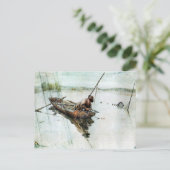 魚釣り（ネット付き） 1905 ポストカード (スタンド正面)