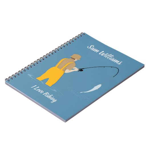 魚釣り ノートブック (左側)