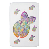 魚釣り バスマット (正面縦)