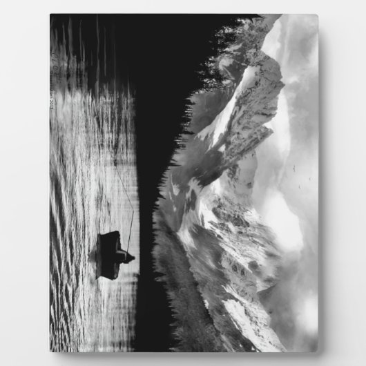 魚釣り フォトプラーク (正面)