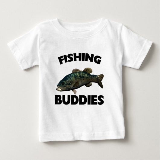 魚釣り ベビーTシャツ (正面)