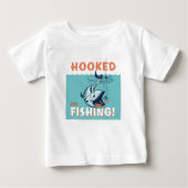 魚釣り ベビーTシャツ (正面)
