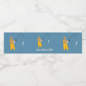 魚釣り ペットボトルラベル (シングルラベル)