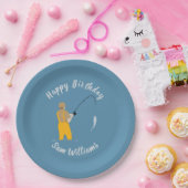 魚釣り ペーパープレート (パーティー)