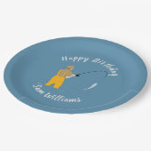 魚釣り ペーパープレート (アングル)