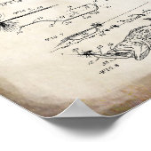 魚釣り ポスター (角)