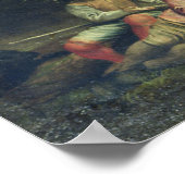 魚釣り ポスター (角)