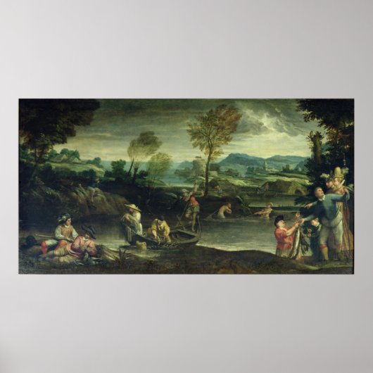 魚釣り ポスター (正面)