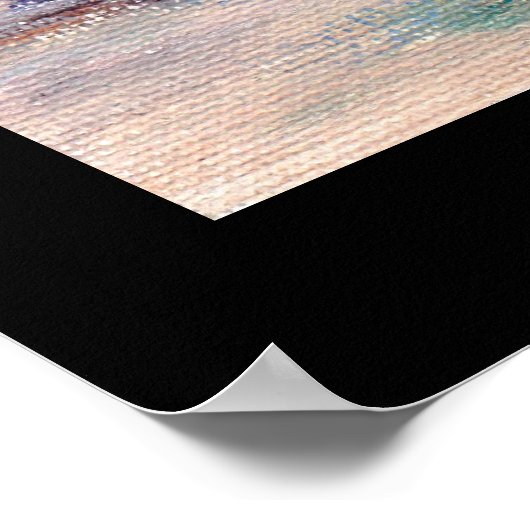 魚釣り ポスター (角)