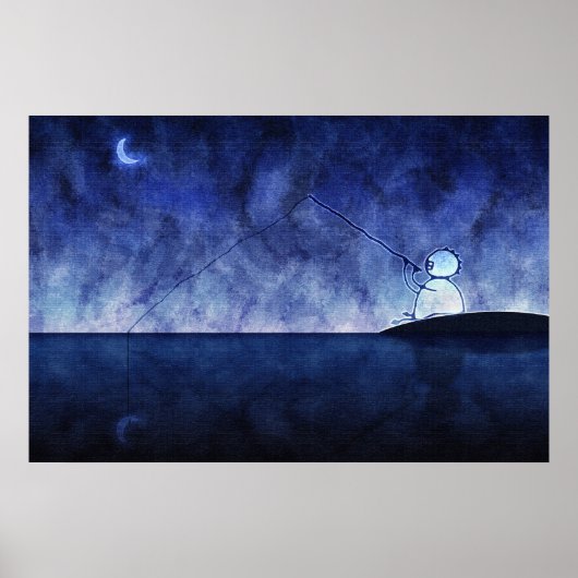 魚釣り ポスター (正面)