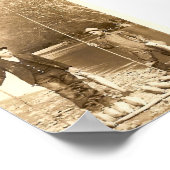 魚釣り ポスター (角)