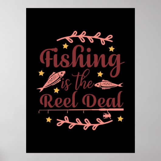 魚釣り ポスター (正面)