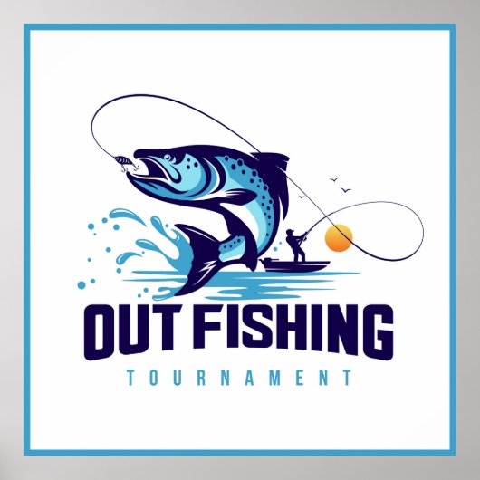 魚釣り ポスター (正面)