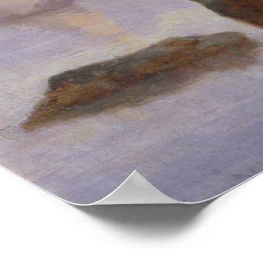 魚釣り ポスター (角)