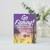 魚釣り! ポストカード (スタンド正面)