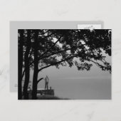 魚釣り ポストカード (正面/裏面)