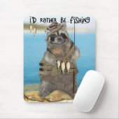 魚釣り マウスパッド (マウス)