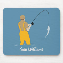 魚釣り マウスパッド