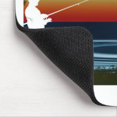 魚釣り マウスパッド (コーナー)