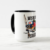 魚釣り マグカップ (正面左)