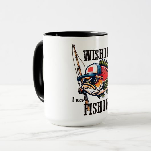魚釣り マグカップ (正面左)