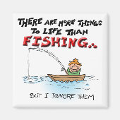 魚釣り マグネット (正面)