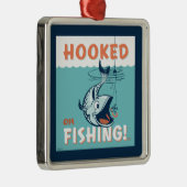 魚釣り メタルオーナメント (右)