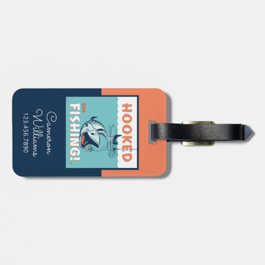 魚釣り ラゲッジタグ (裏面横)