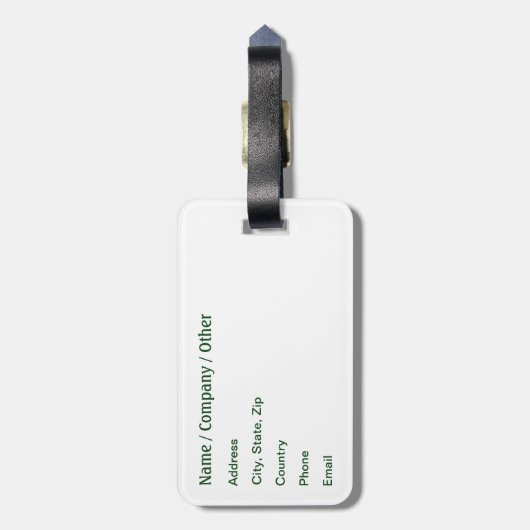 魚釣り ラゲッジタグ (裏面縦)