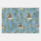 魚釣り ラッピングペーパーシート (正面)