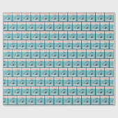 魚釣り ラッピングペーパー (フラット)