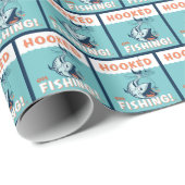 魚釣り ラッピングペーパー (ロールコーナー)
