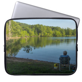 魚釣り ラップトップスリーブ