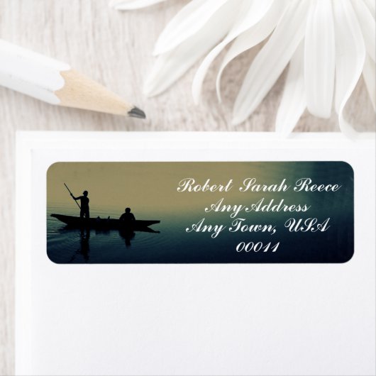 魚釣り ラベル (インサイチュ)