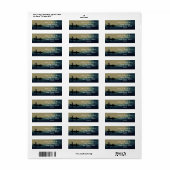 魚釣り ラベル (フルシート)