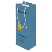 魚釣り ワインギフトバッグ (裏面アングル)