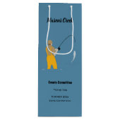 魚釣り ワインギフトバッグ (正面)