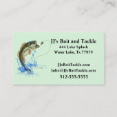 魚釣り 名刺 (正面)