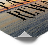 魚釣り...忍耐が報われた ポスター (角)