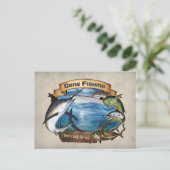 魚釣り – 探さない ポストカード (スタンド正面)