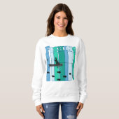 魚釣り |最高の魚釣り スウェットシャツ (正面フル)