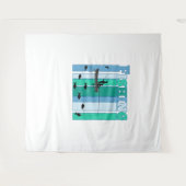 魚釣り |最高の魚釣り タペストリー (正面(横))