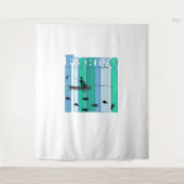 魚釣り |最高の魚釣り タペストリー (正面)