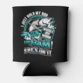 魚釣り – 棒を持ち、ワームとバムをウィグル 缶クーラー (正面)